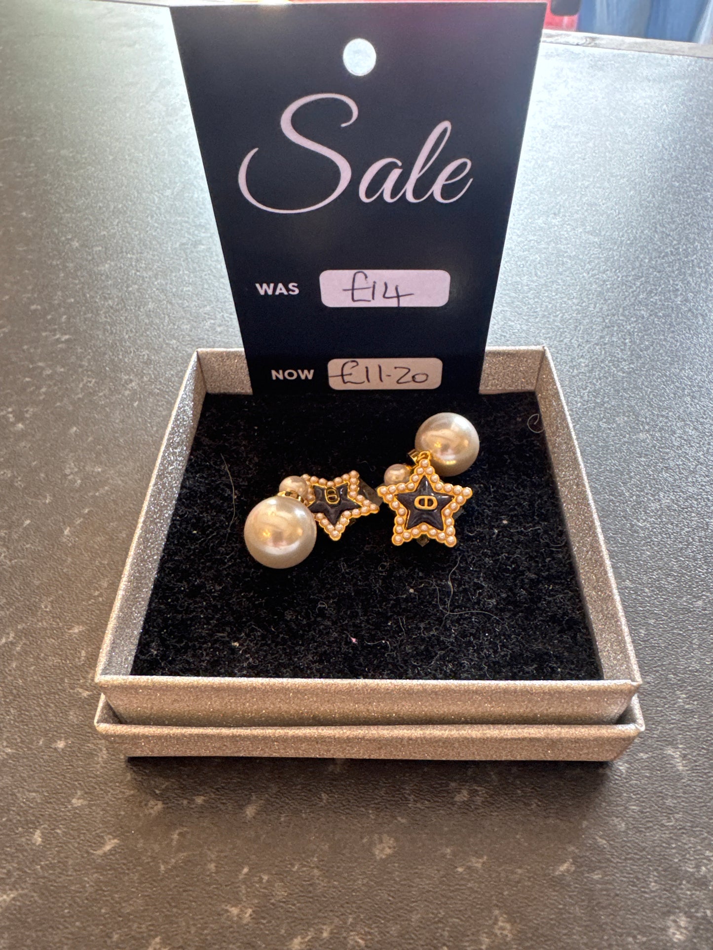 Pearl & Star Earrings