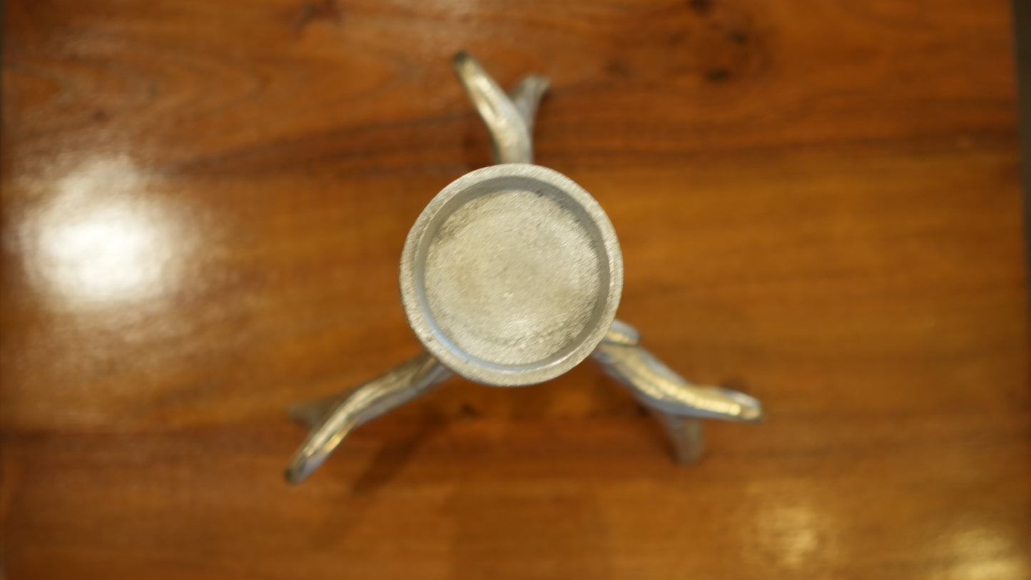 Metal Antler Candle Holder