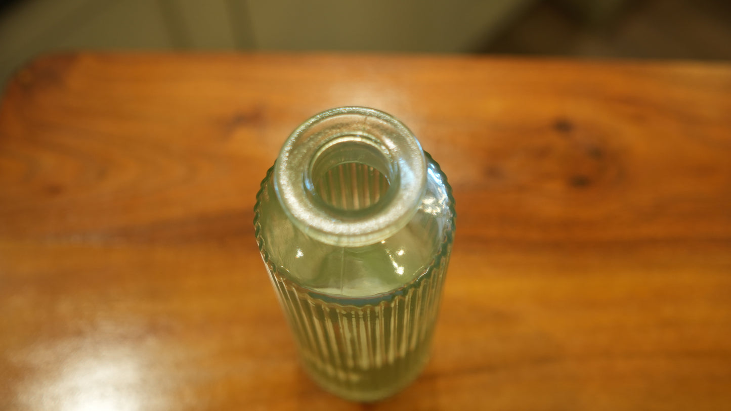 Green Glass Vase
