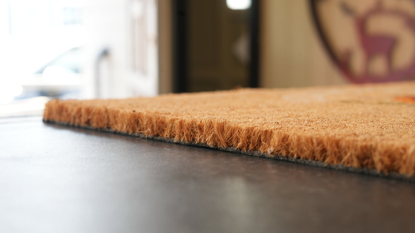 Natural Autumn Hello Pumpkin Doormat