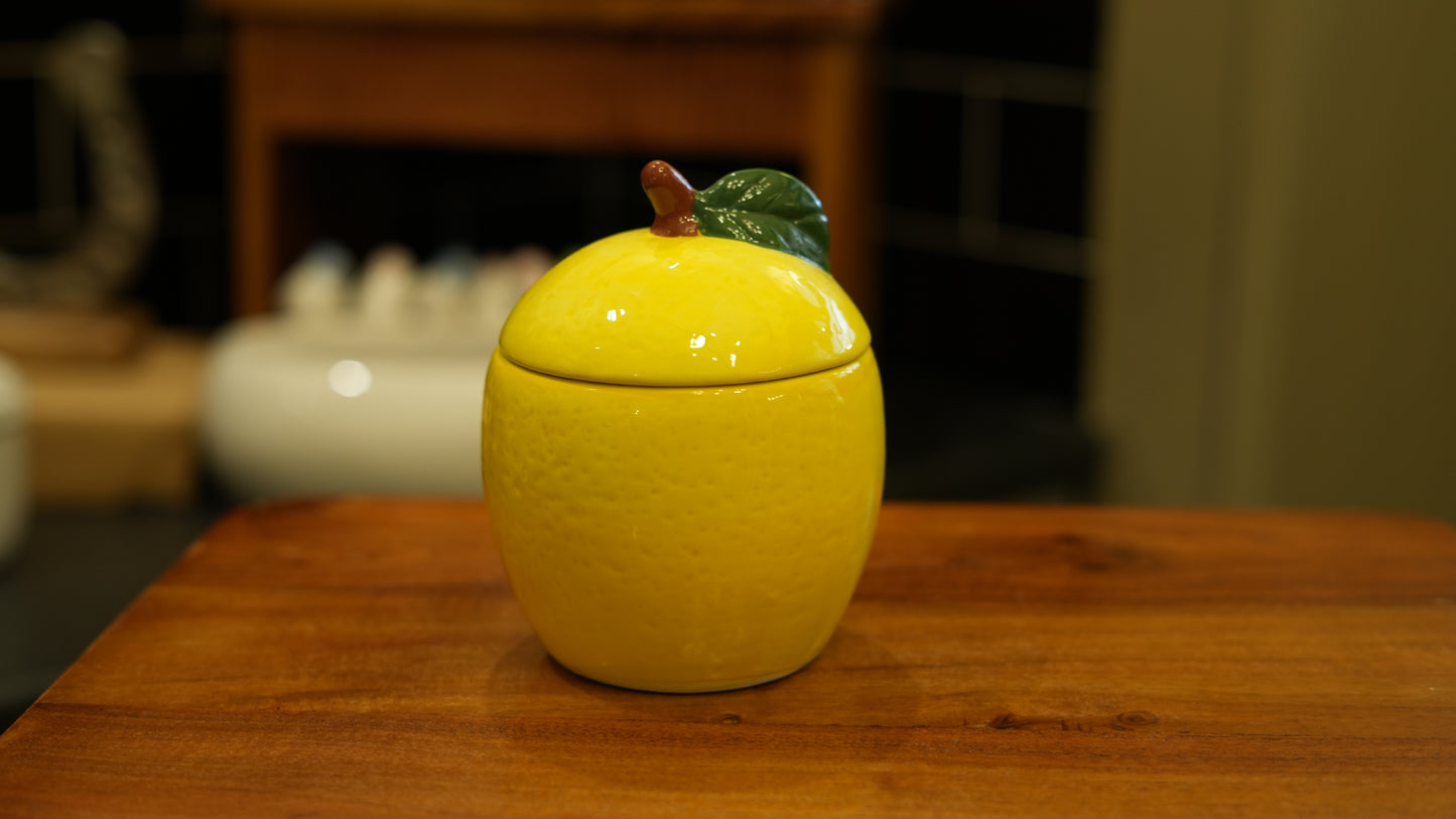 Lemon Shaped Candle Jar