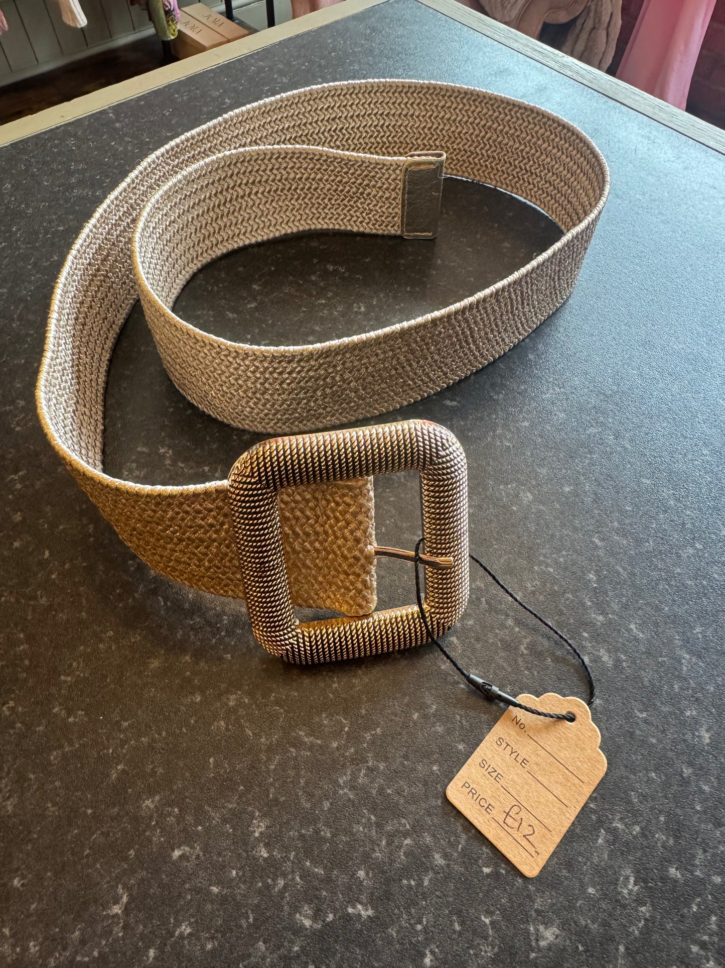 Gold Buckle Belt