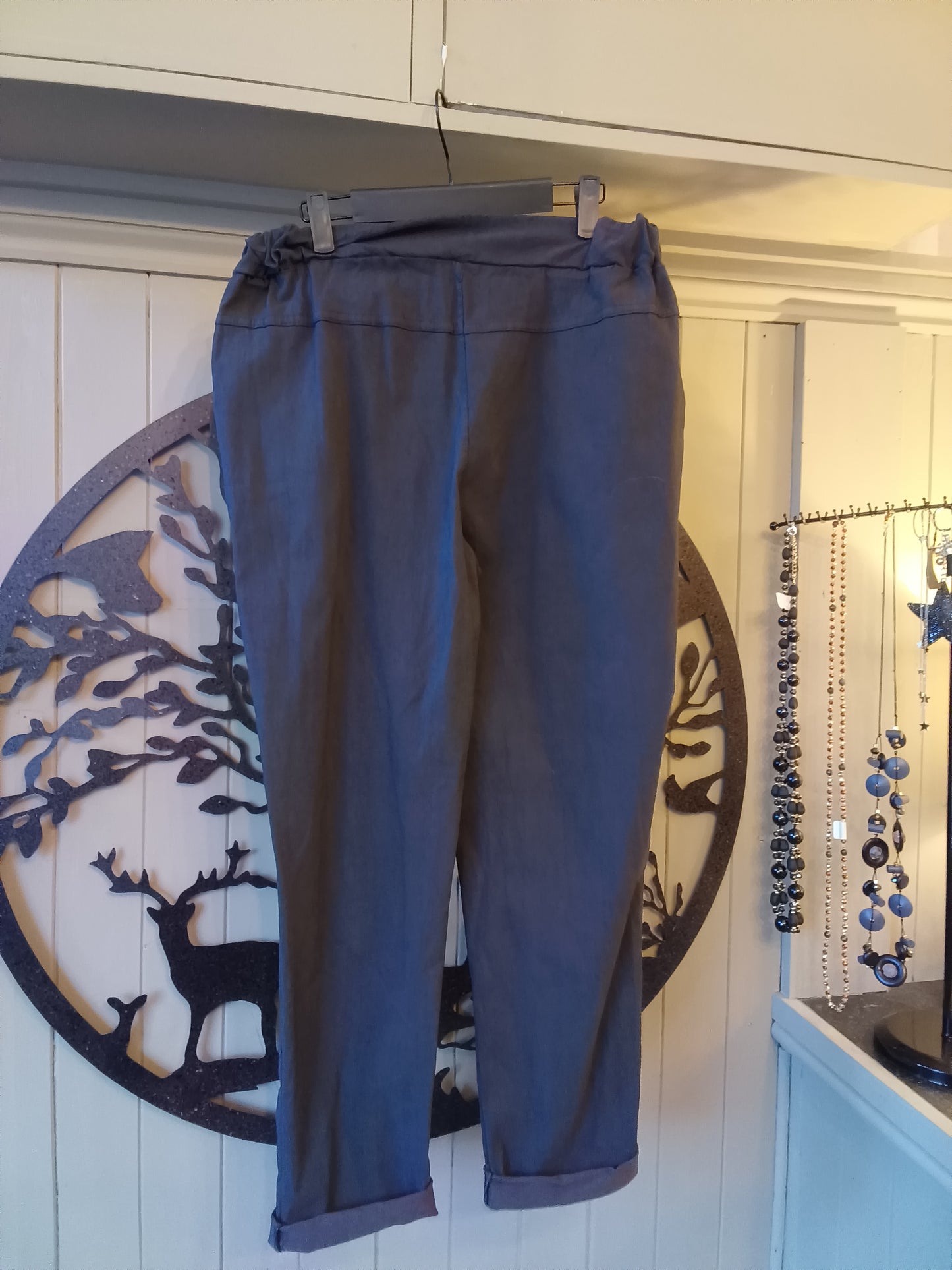 Navy Magic Trousers