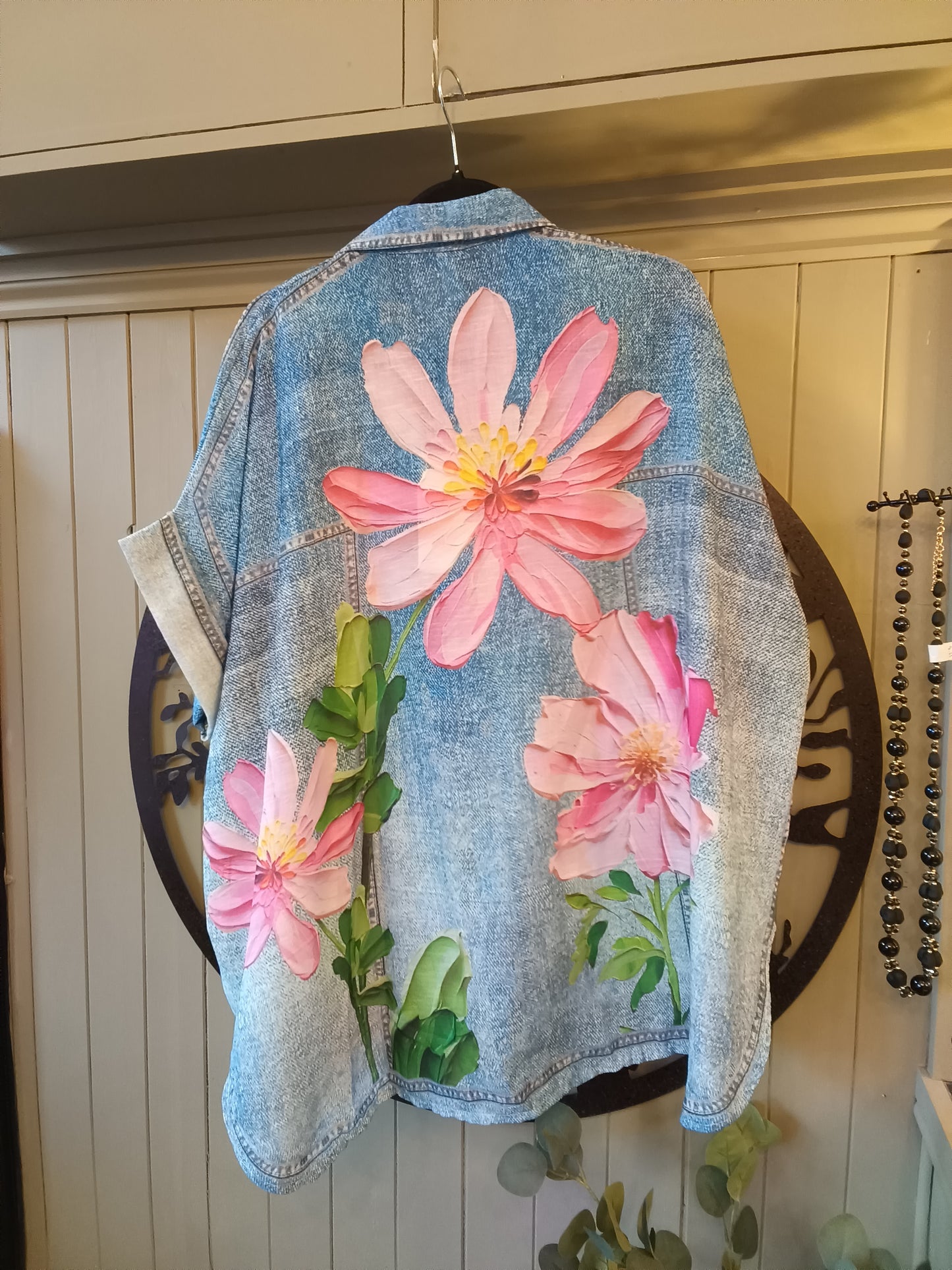 Denim Look Blouse