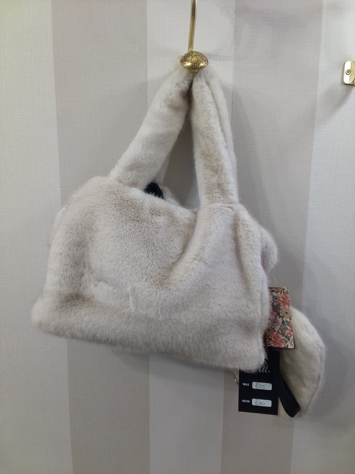 Small Furry Bag & Purse
