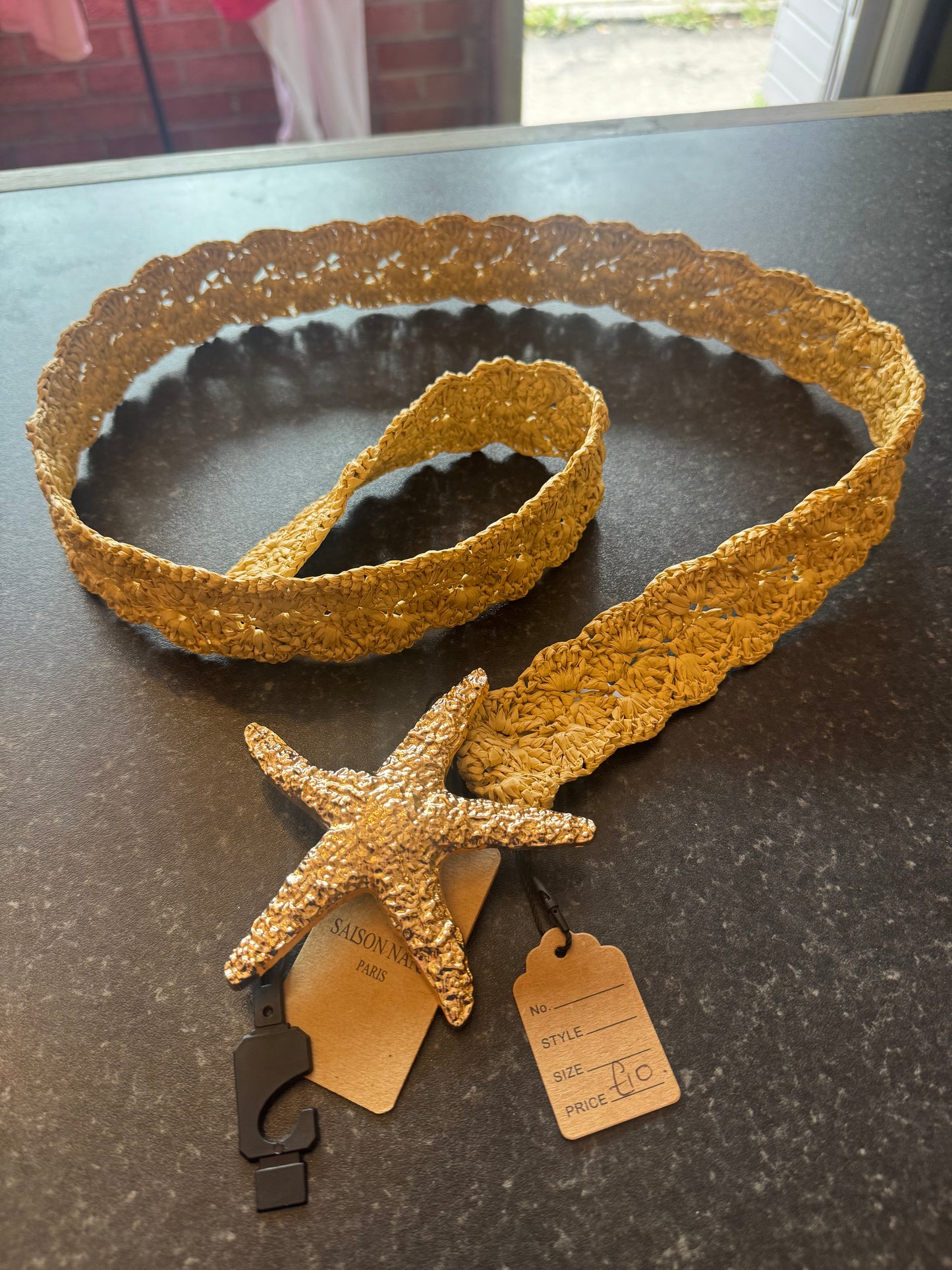 Starfish Buckle Belt