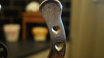 Horseshoe on a Wooden Base