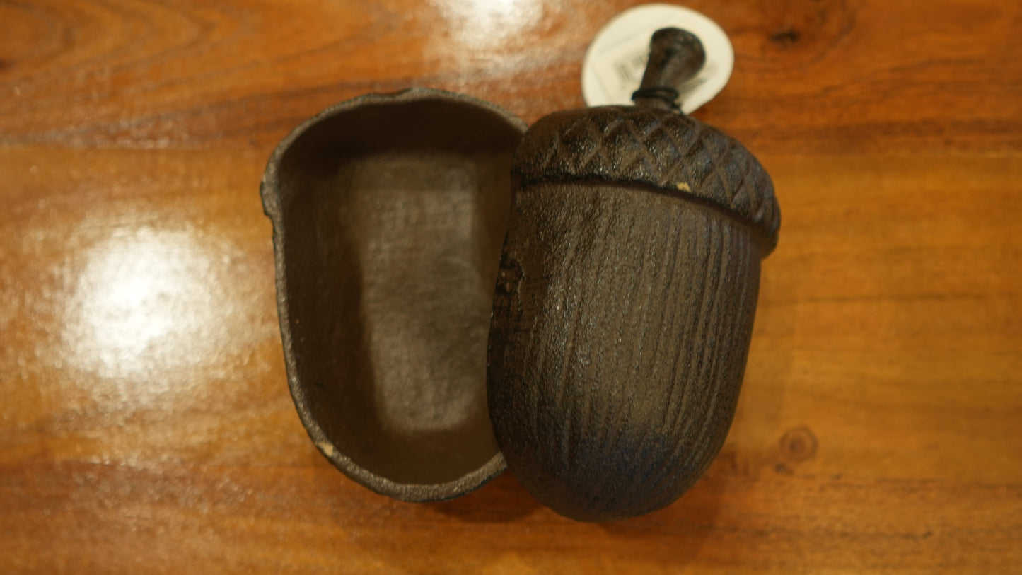 Autumn Cast Iron Acorn Key Safe