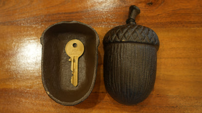 Autumn Cast Iron Acorn Key Safe