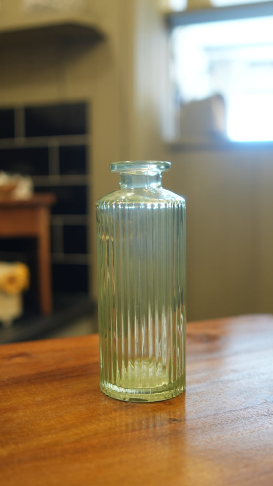 Green Glass Vase