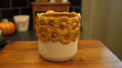 Sunflower Pot