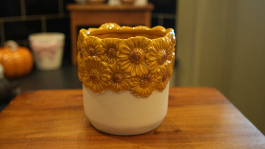 Sunflower Pot