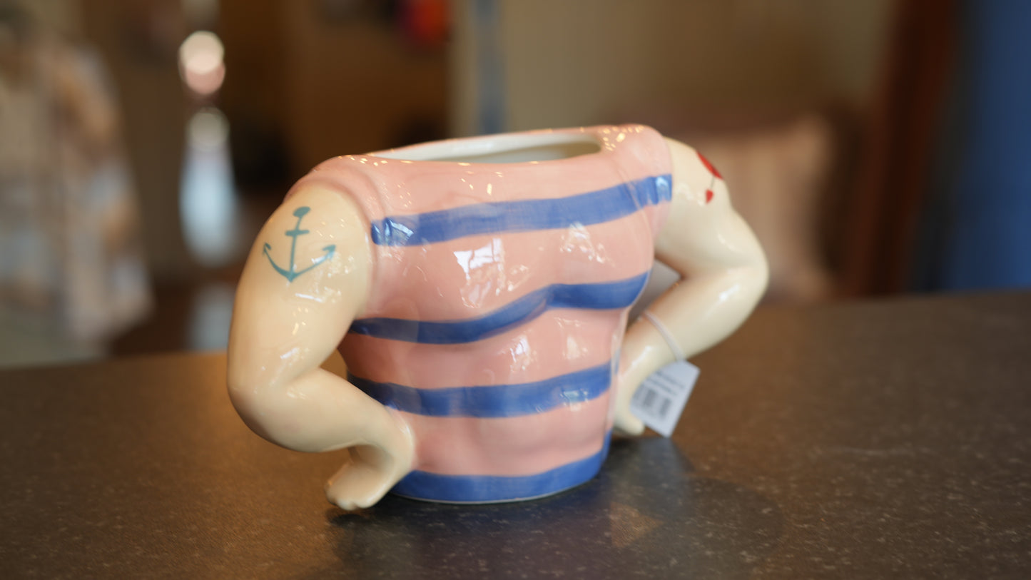 Hello Sailor Ceramic Storage Pot