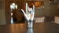 Silver "Rock On" Hand Figure