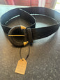 Wide Black Stretch Belt
