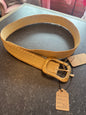 Cream and Tan Belt