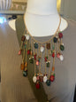 Multicolour Gemstone Necklace