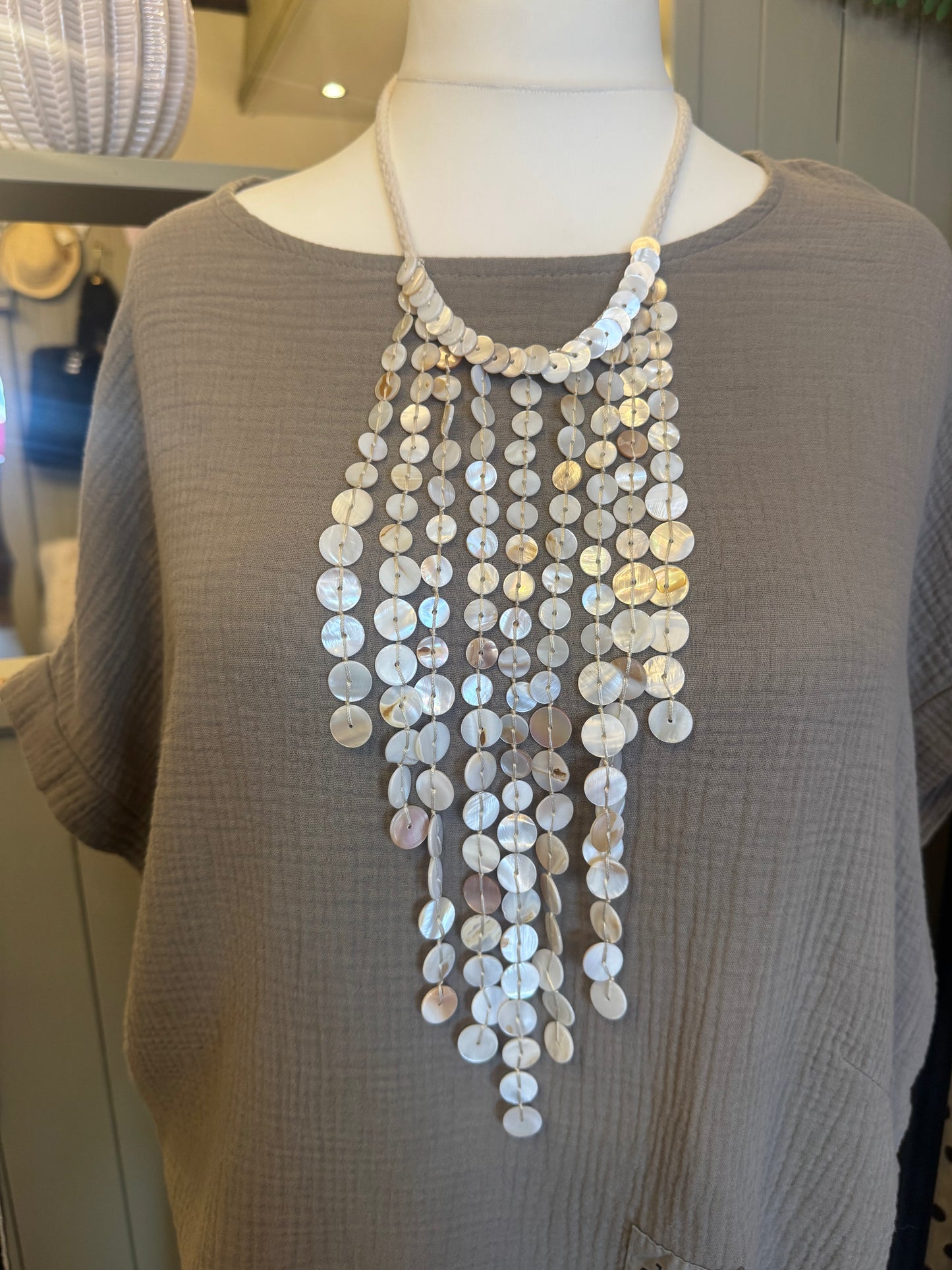 Cascading Necklace
