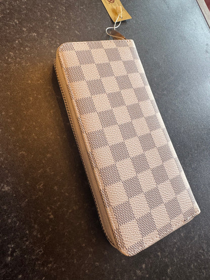 Checked Purse