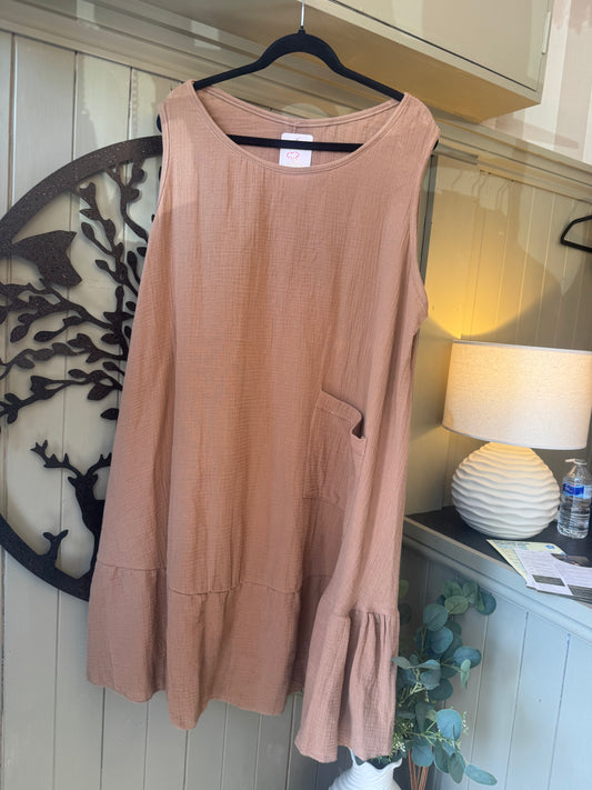 Camel Sundress