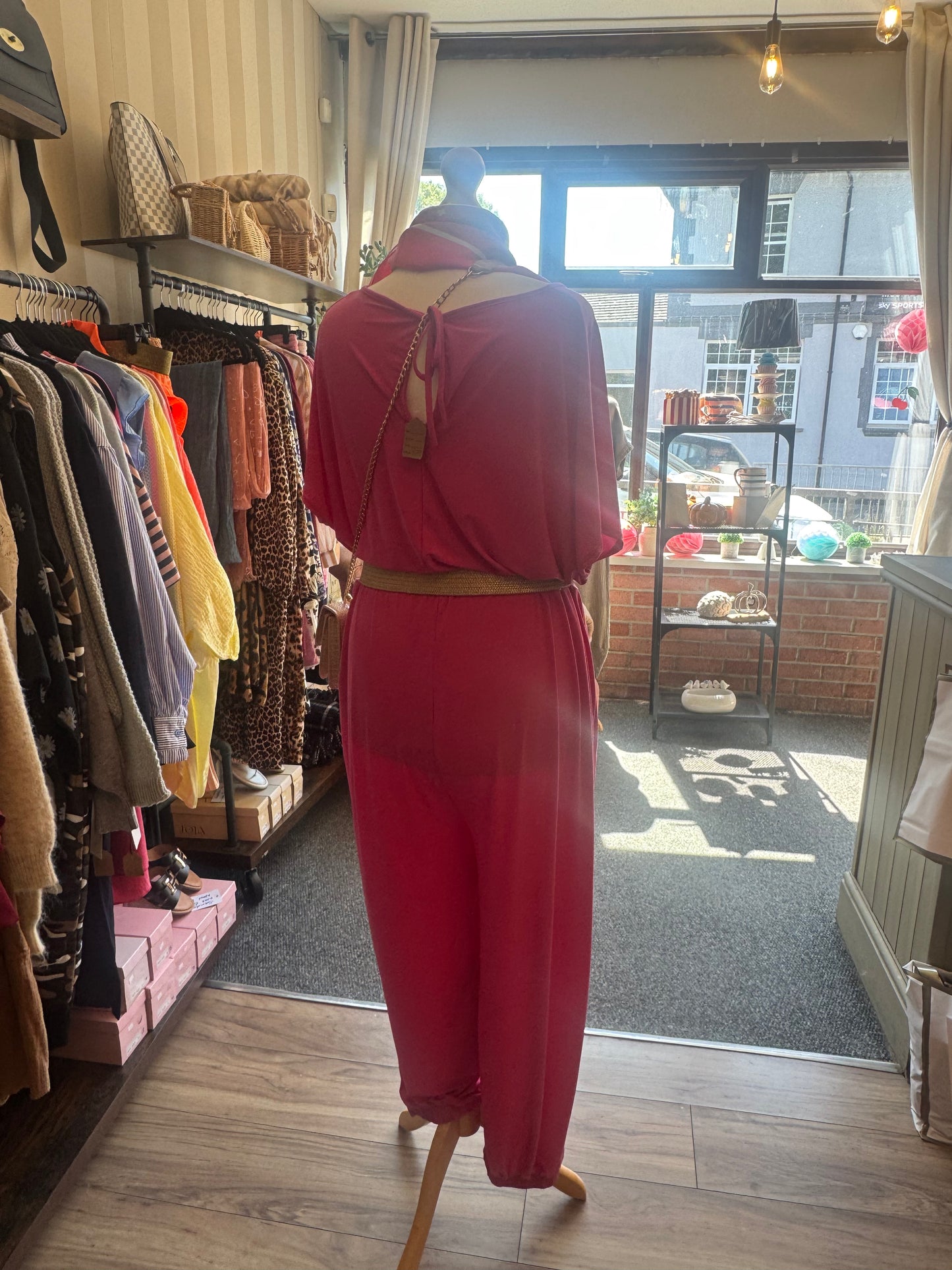 Pink Jumpsuit