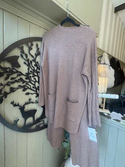Mocha Cashmere Co-Ord