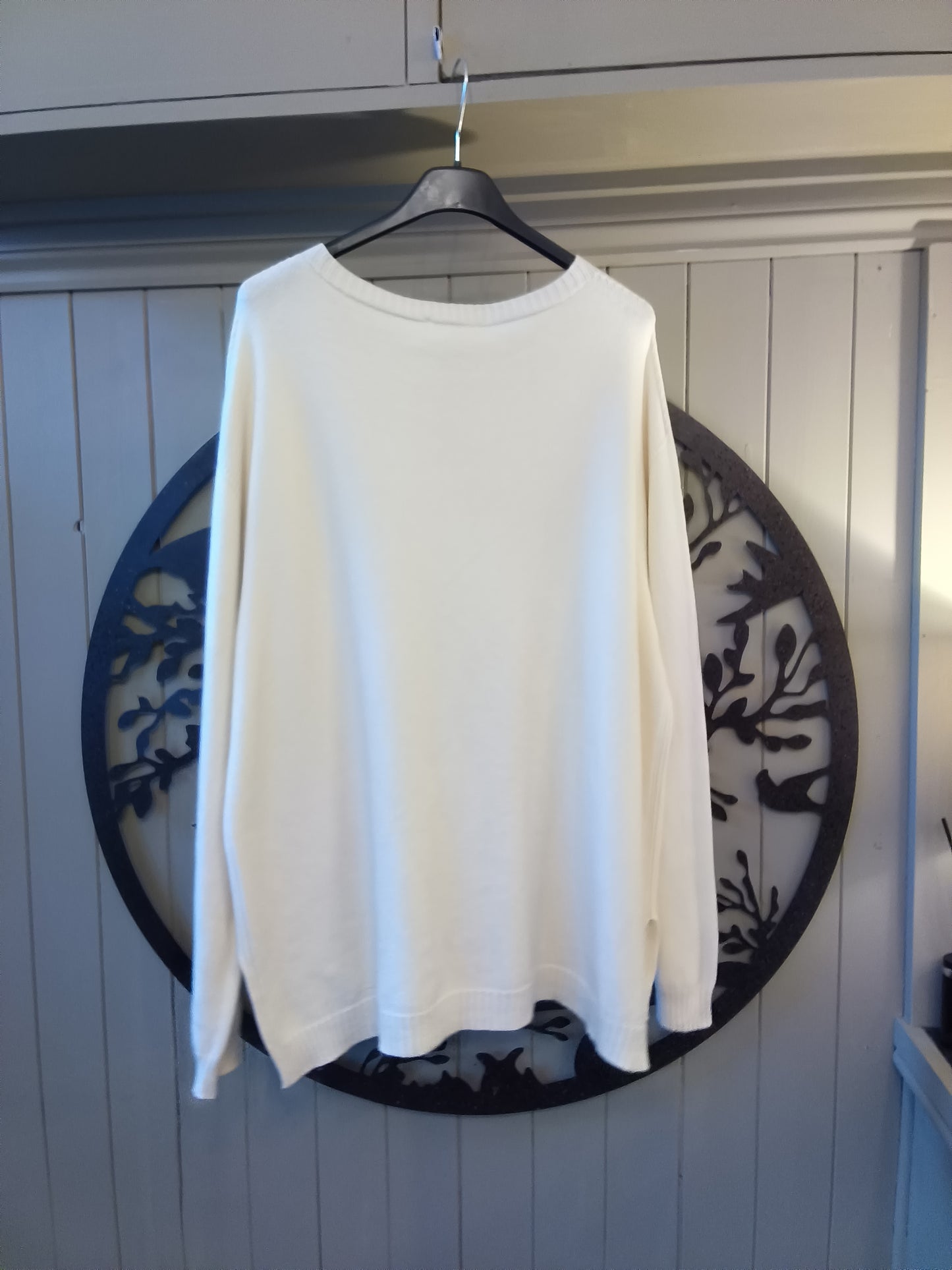 Cream Pocket Jumper
