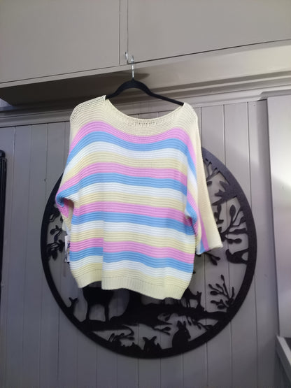 Rainbow Stripe Jumper