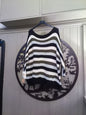 Black Striped Jumper