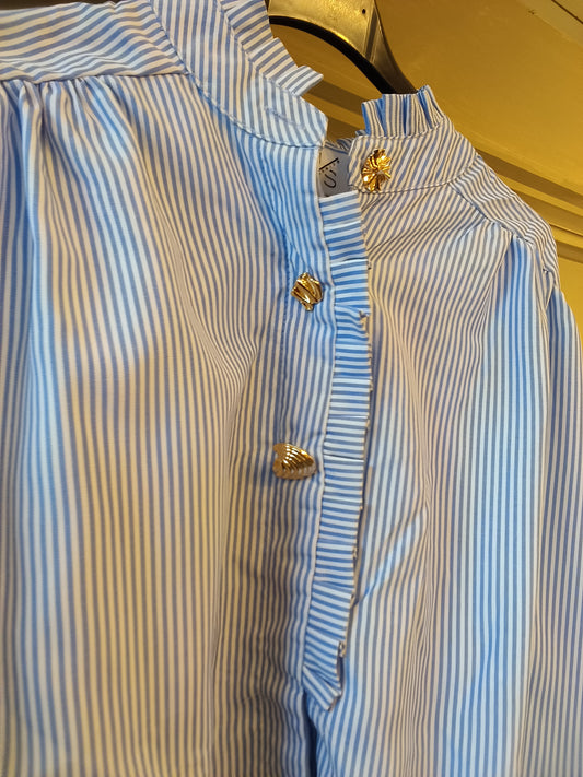 Blue Striped Shirt