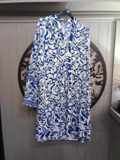 Blue Midi Dress