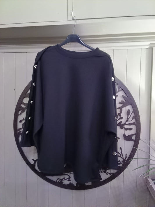 Black Co-Ord with Gold Buttons