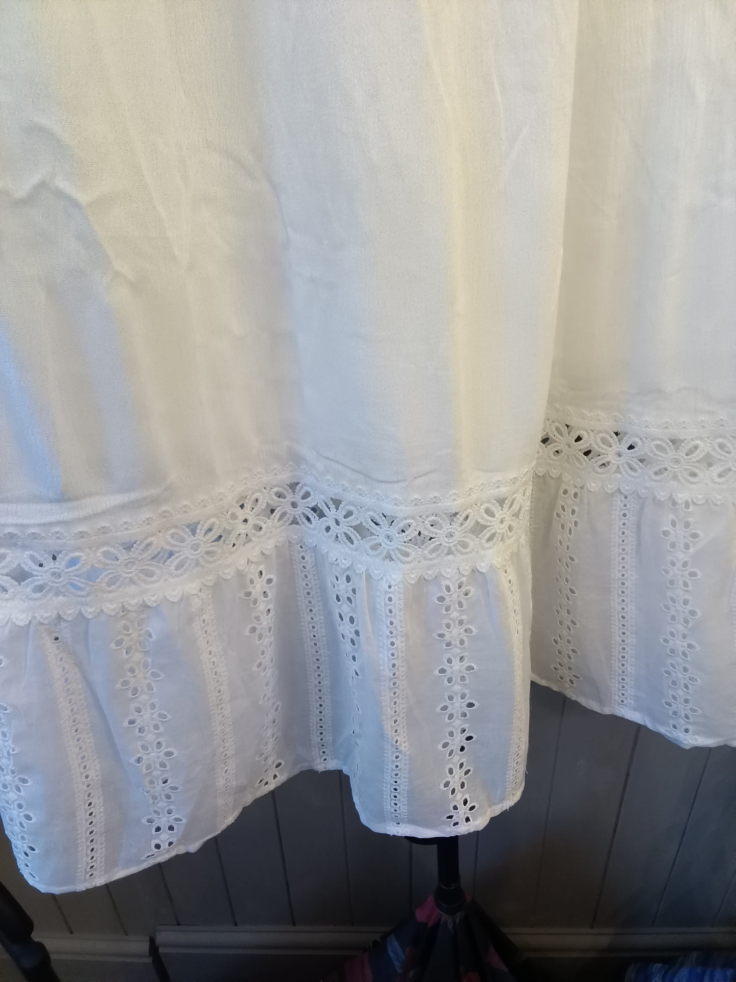 Broderie Anglaise Tiered Skirt