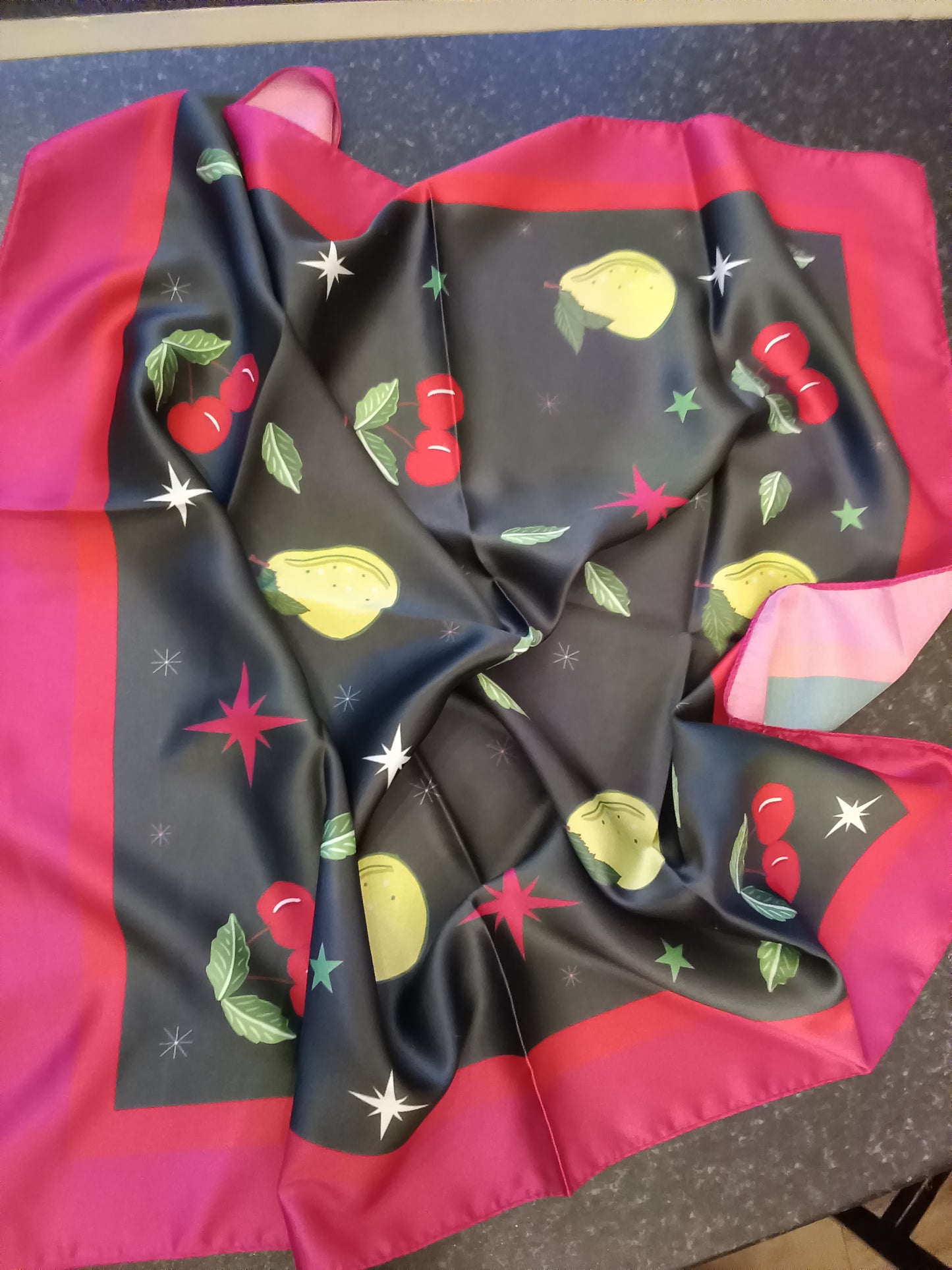 Square Satin Scarf