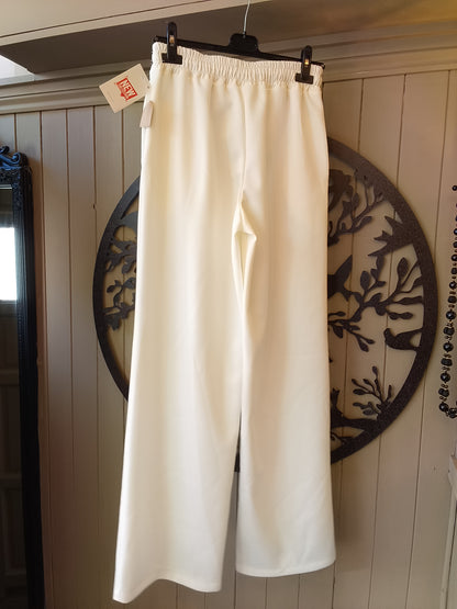 White Drawstring Trousers