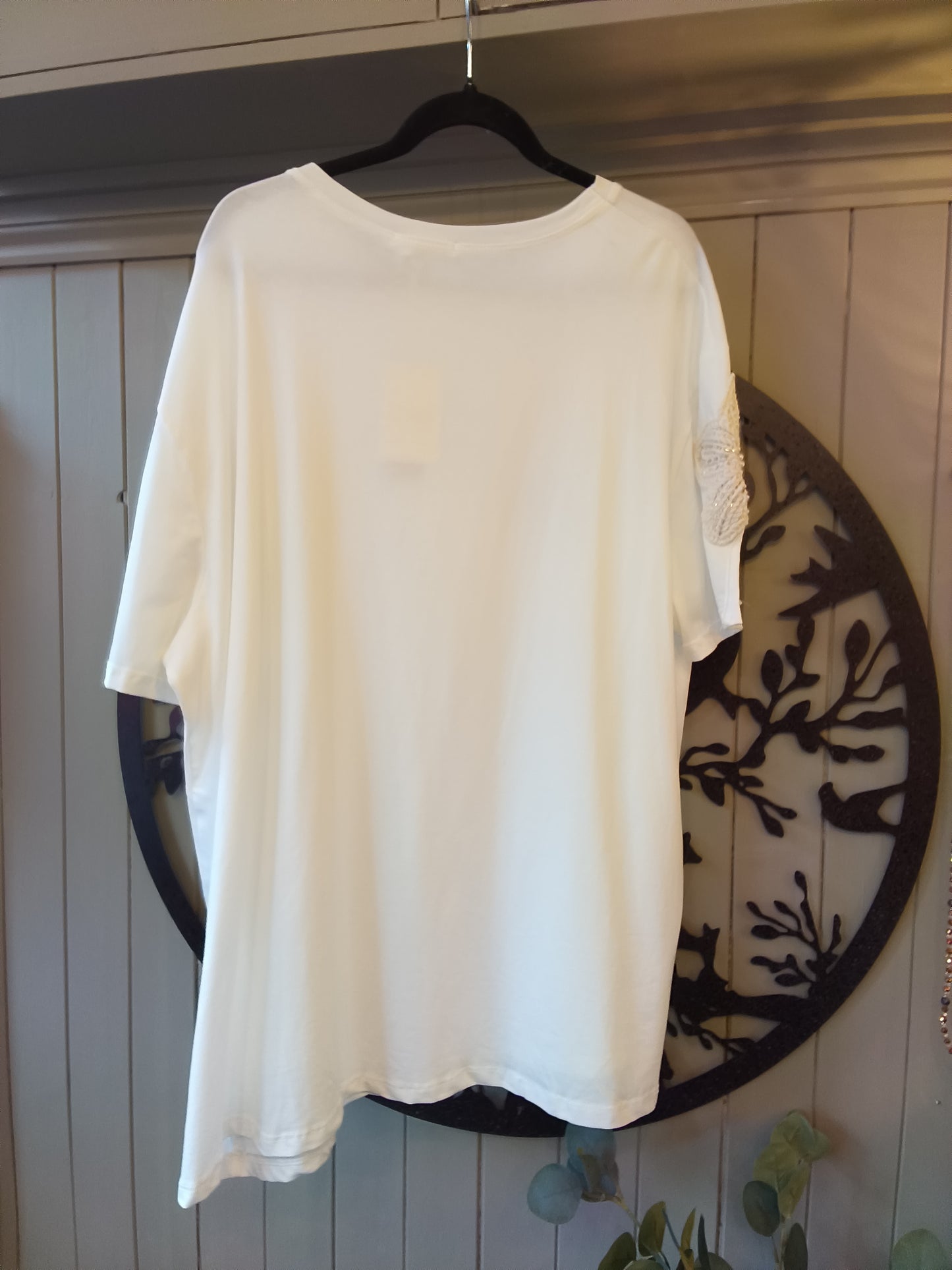 Cream T-shirt
