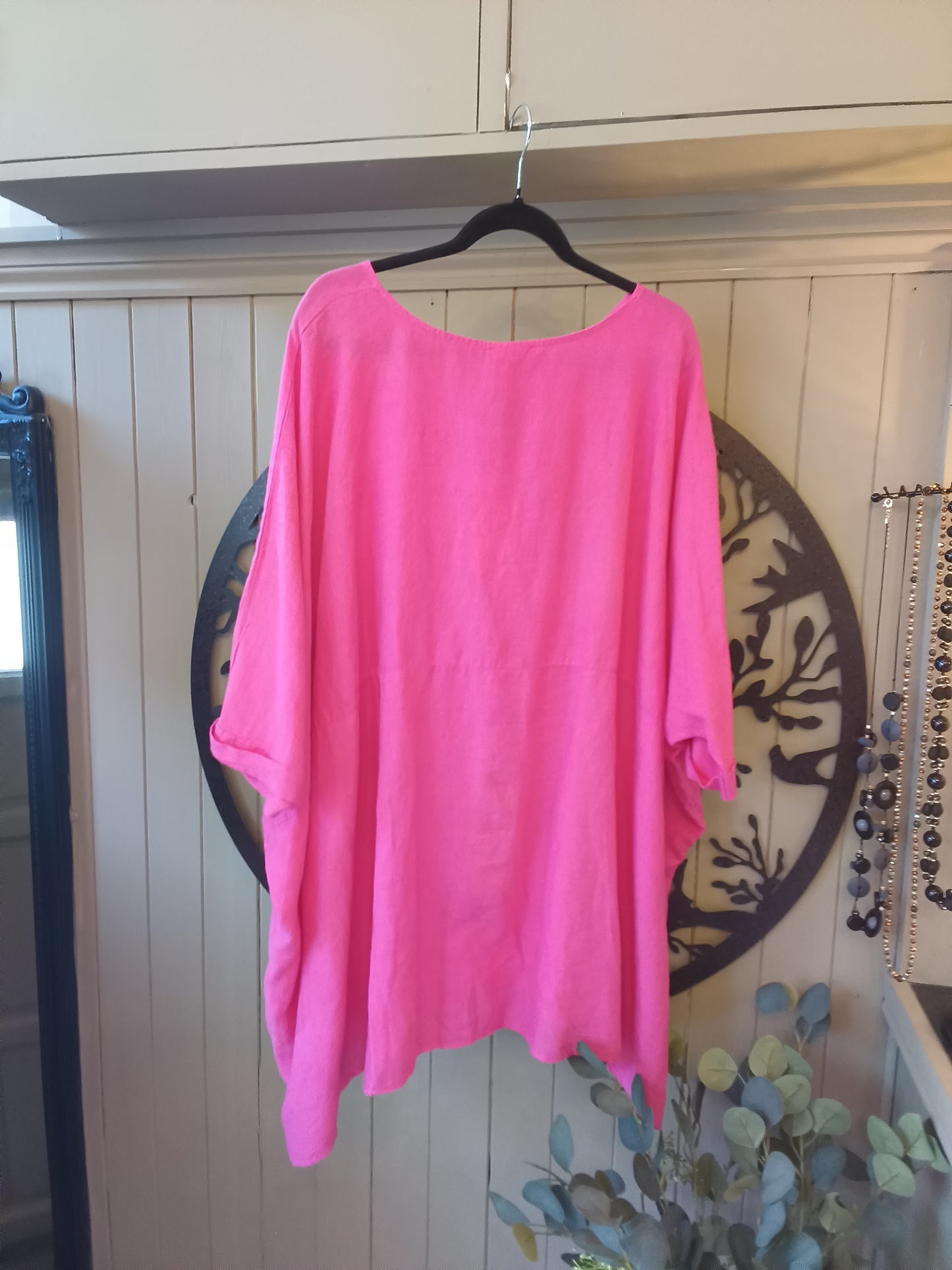Pink Oversized Top