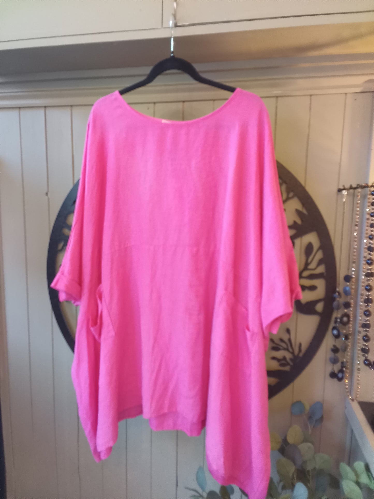 Pink Oversized Top