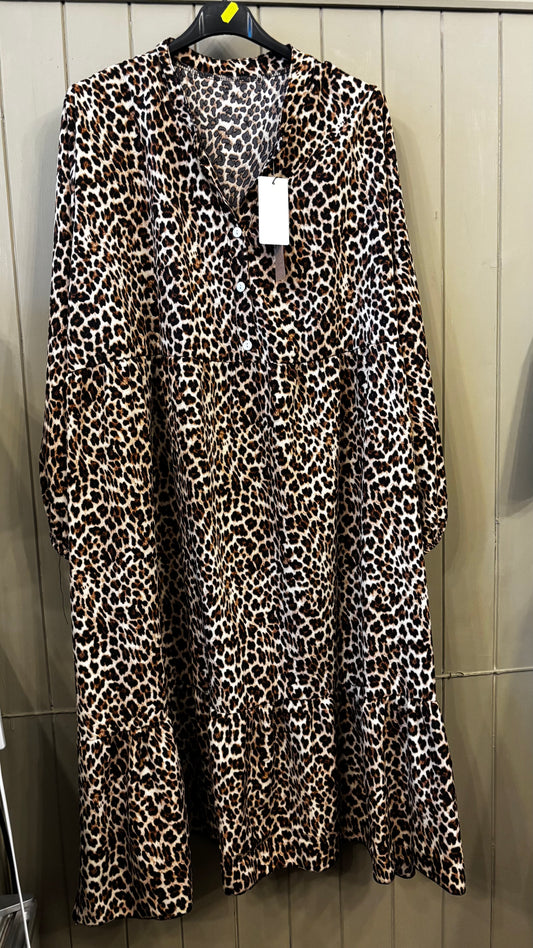 Animal Print Dress