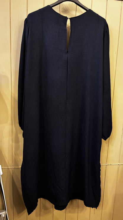 Navy Midi Dress
