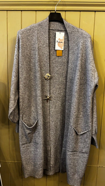 Grey Cardigan