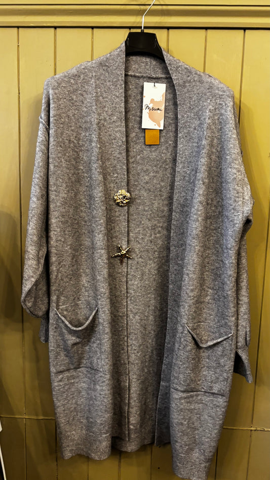 Grey Cardigan