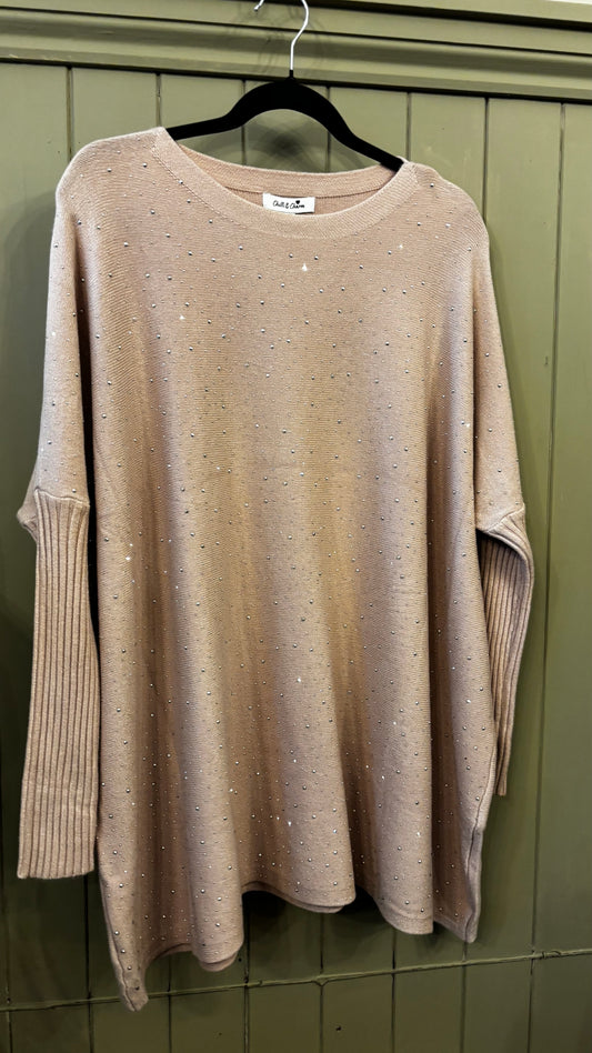 Pink Sparkle Jumper