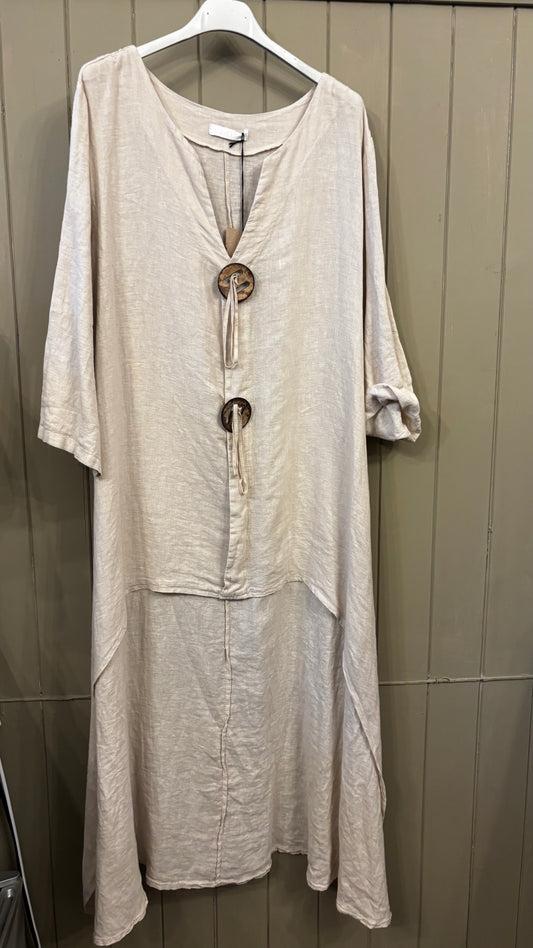 Linen Two-Piece Trouser Suit